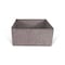 John Louis Home Half Cube Fabric Storage Bin, Tweed, Grey, 11 in W BIN-HC-T02 - alternate 2